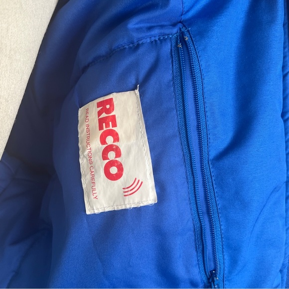 VTG Obermeyer Men’s Blue Ski Jacket SZ XL Gorpcore Retro Outdoors Streetwear - Picture 8 of 16